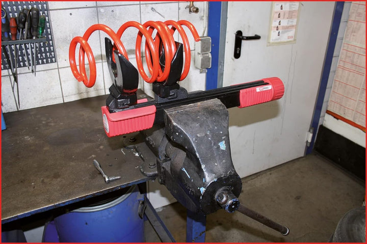 KS Tools 500.8625 Federspanner-Satz, 6-tlg, max. Belastung 1800kg