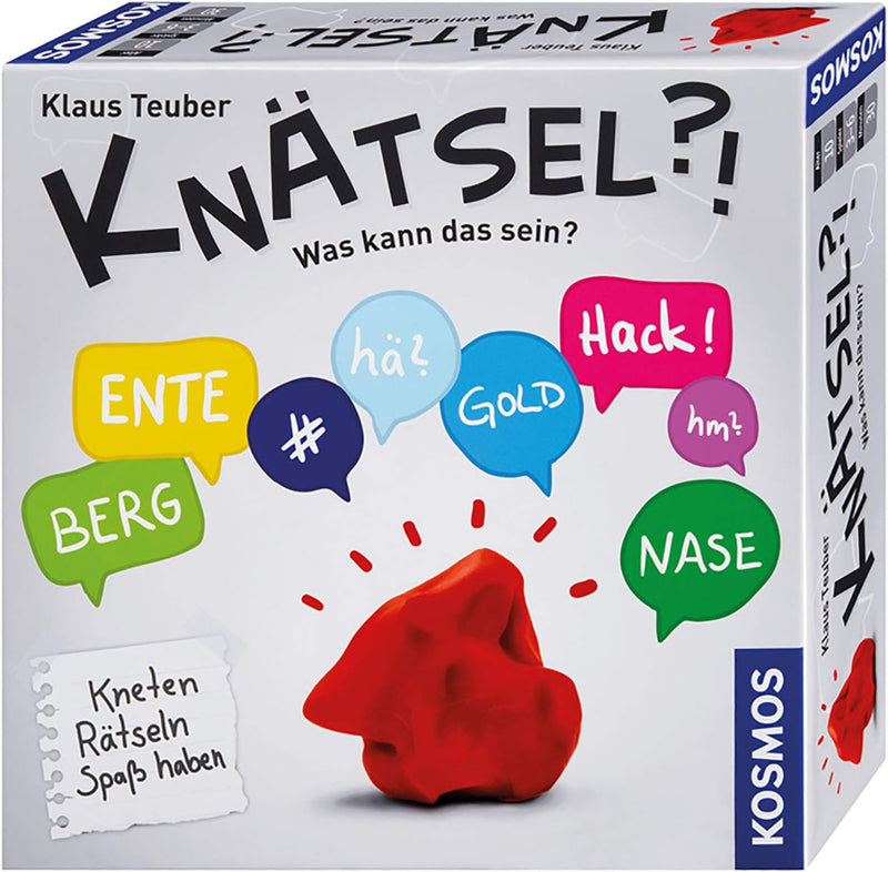 Kosmos 690892 - Knätsel - Kneten, Rätseln, Spass haben, kreatives Ratespiel: wer erkennt die Figur a