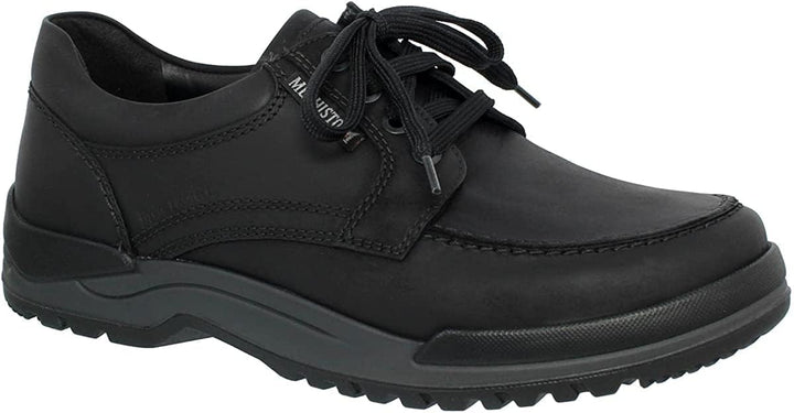 Mephisto CHARLES GRIZZLY 178 CHESTNUT, Herren Derby Schnürhalbschuhe, Schwarz
