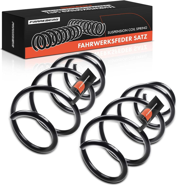 Frankberg 2x Federn Fahrwerksfeder Vorderachse Kompatibel mit 308 CC 4B 1.6 HDi 1.6 THP 2009-2014 Re