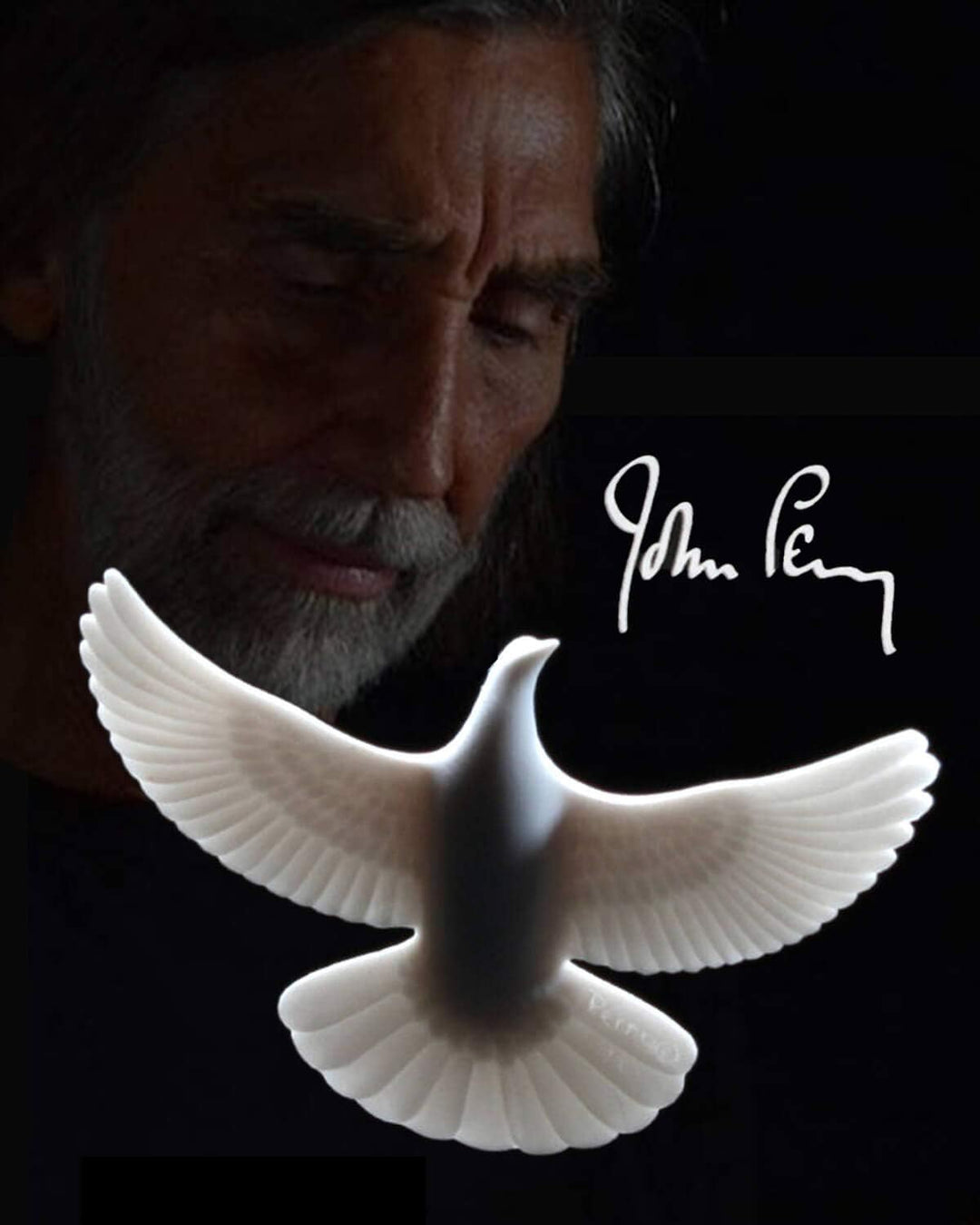 John Perry Christmas Turtle Doves Turteltauben Freundschafts Symbol Weihnachten Liebe 2 Stück Set vo