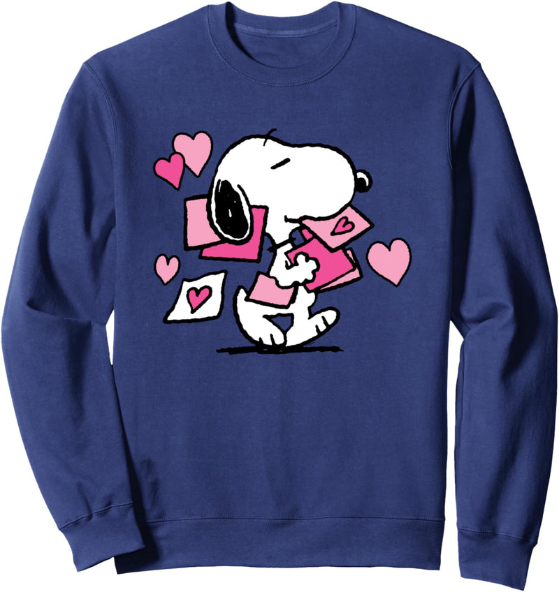 Peanuts Snoopy Valentinsbrief Sweatshirt