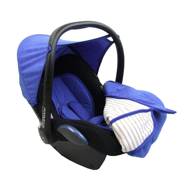 BAMBINIWELT Bezug Ersatzbezug kompatibel mit Maxi-Cosi CabrioFix für Babyschale 7-tlg Komplett-Set (