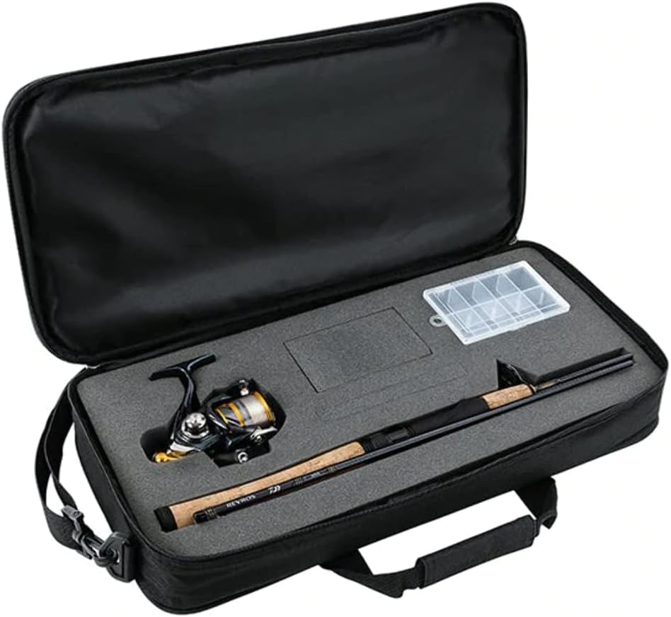 Daiwa Revros LT PMC Executive Pack - Spinnrute/Spule Travel Combo Mittel, Mittel