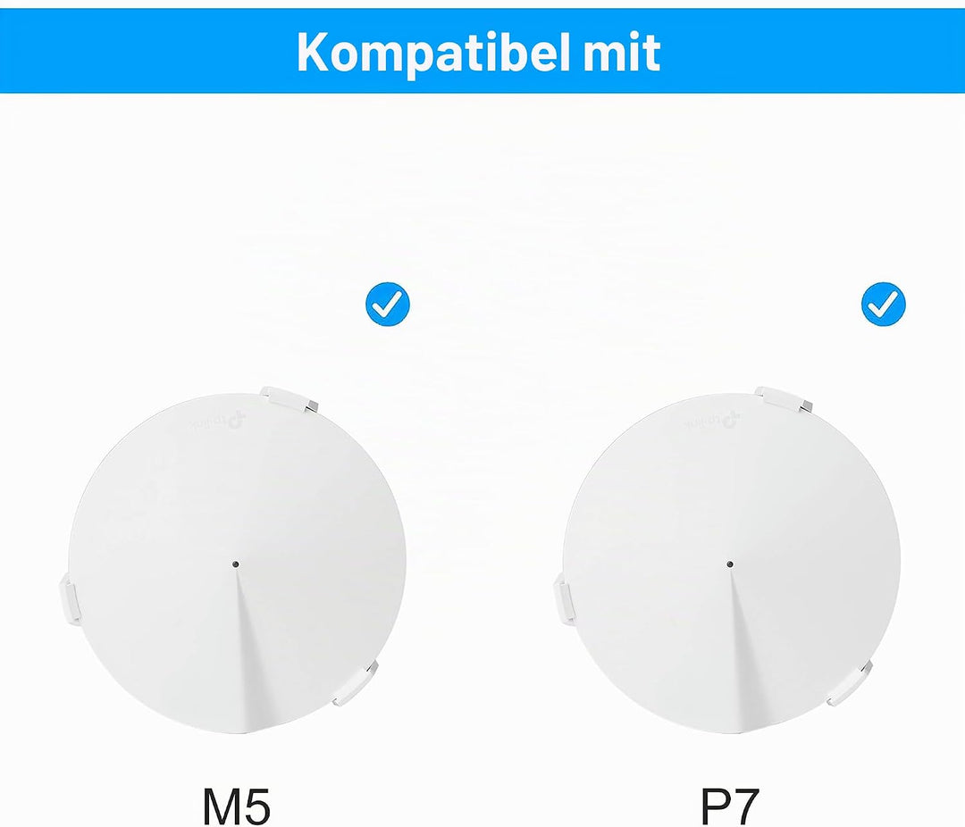 HOLACA Wandhalterung VHB Stick On für TP-Link Deco M5, TP-Link Deco P7 Whole Home Mesh WiFi System,