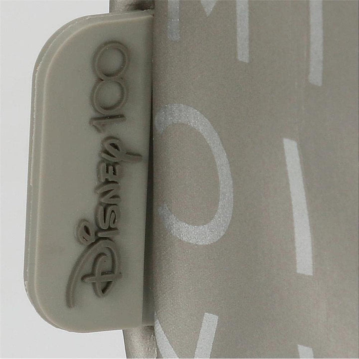 Disney Mickey 100 Triple Case Grau 22x10x9 cm Polyester Dreifach-Etui, Dreifach-Etui