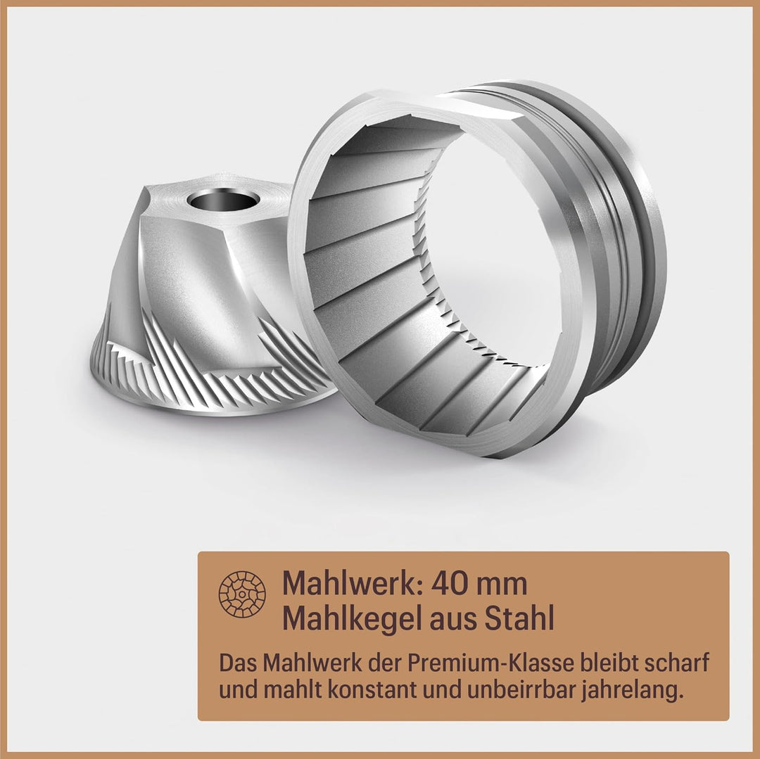 Baratza - Encore ESP 230V Kaffeemühle - Elektrische Kaffeemühle mit Mahlwerk, Schwarz, Schwarz