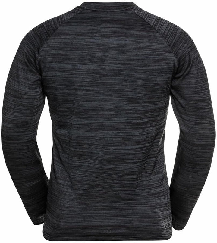 Odlo Herren Run Easy Warm_313612 Sweater (1er Pack) XL Black Melange, XL Black Melange