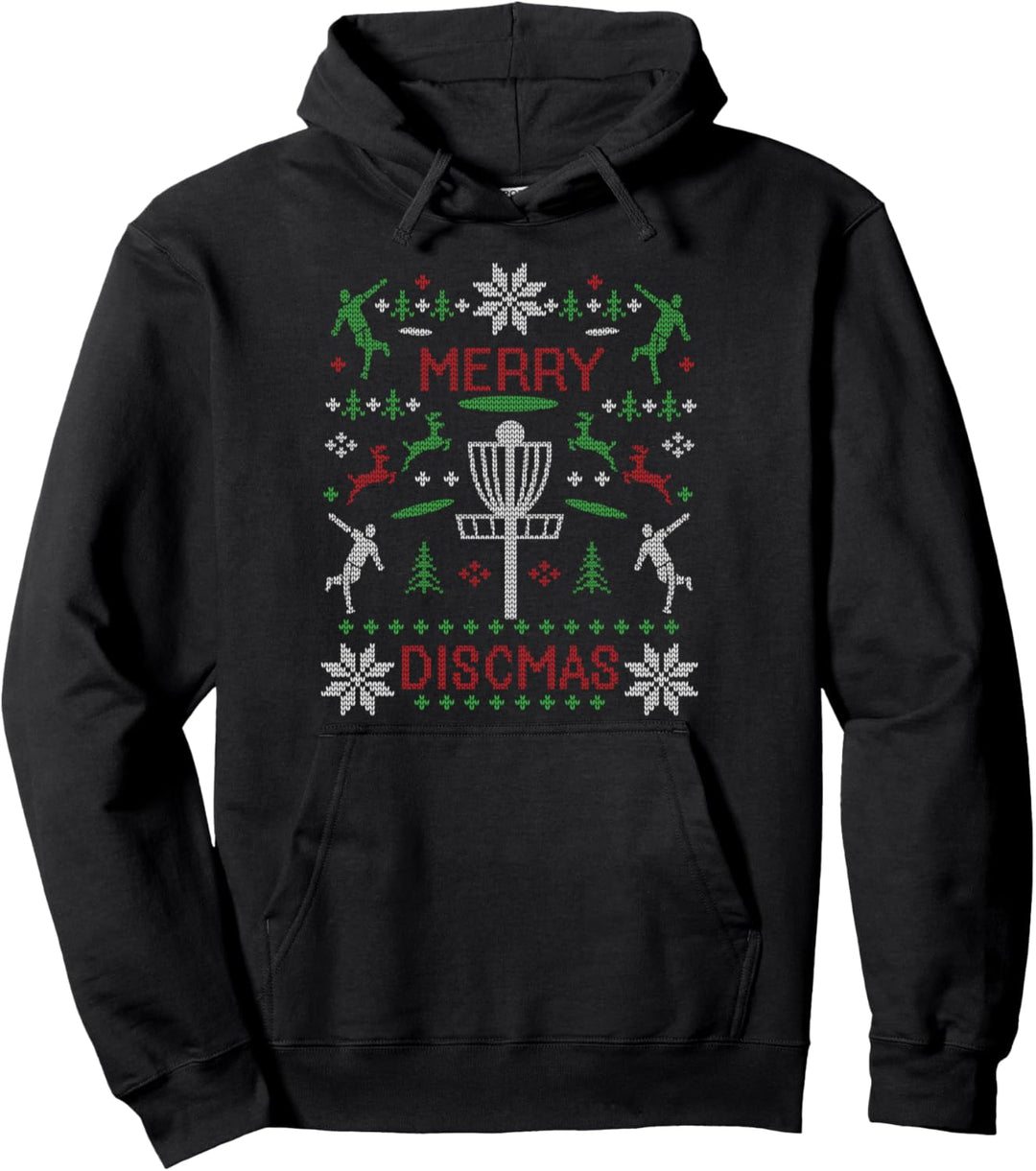 Merry Discmas Disc Golf Hässliches Weihnachtspullover Partyhemd Pullover Hoodie