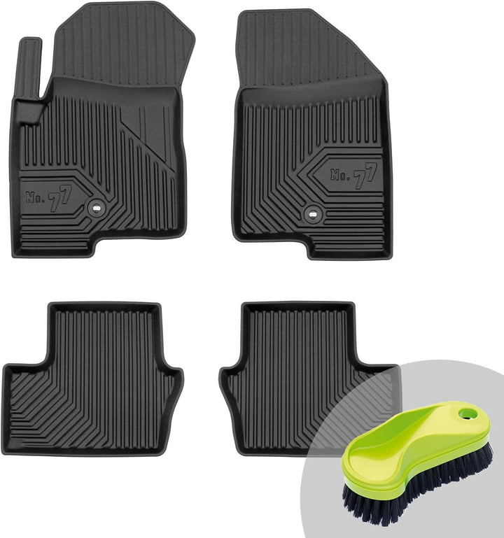 FROGUM No.77 Gummimatten Ganzjahresset von Auto Fussmatten Autofussmatten für Dodge Caliber 2006-201