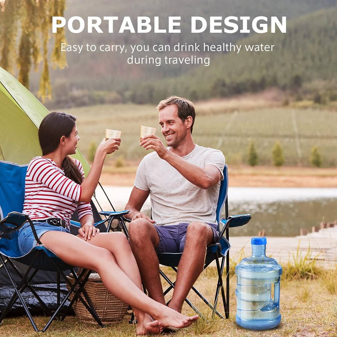 BESPORTBLE 5 Liter Wasserflasche Mineralwasserflasche Tragbarer Pc-Wassereimer Mit Griff FüR Outdoor