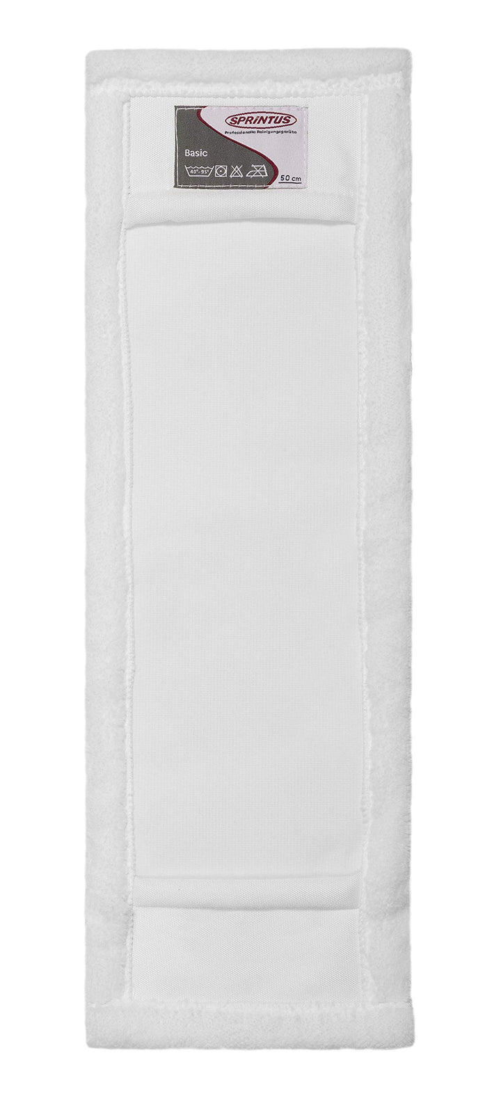 Mikrofasermopp Basic 50 cm weiss (50 Stück)