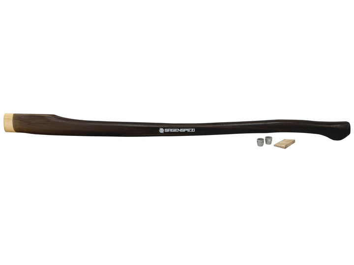 110 cm Sägenspezi Stiel aus Hickory Holz Griff Ersatzstiel für Sägenspezi Sappie 1100 g, 110 cm