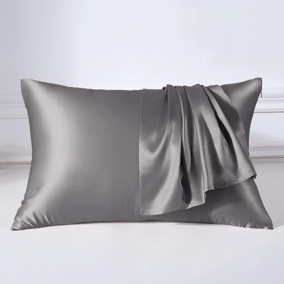 THXSILK Seidenkissenbezug 40x80 cm - Doppelseitige 100% Maulbeerseide - Hypoallergen mit Versteckter