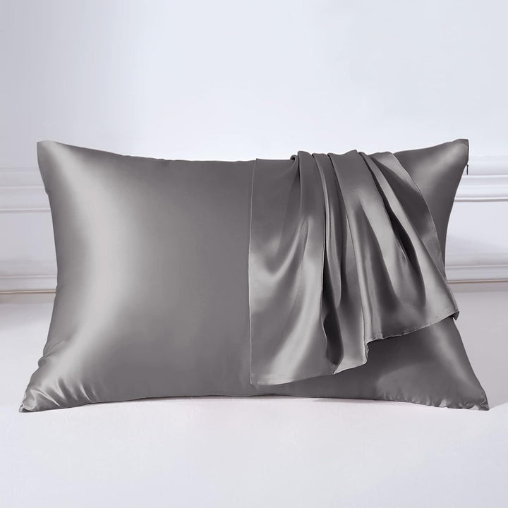 THXSILK Seidenkissenbezug 40x80 cm - Doppelseitige 100% Maulbeerseide - Hypoallergen mit Versteckter