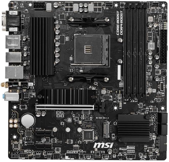 MSI B550M PRO-VDH WiFi Motherboard AMD B550 Socket AM4 Micro ATX
