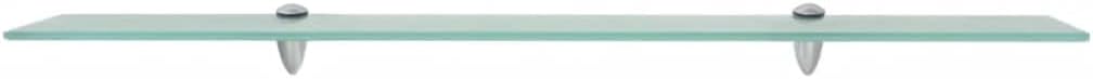 vidaXL 2X Regal Schwebend Wandregal Glasregal Glasboden Glasablage Badablage Wandablage Badregal Abl