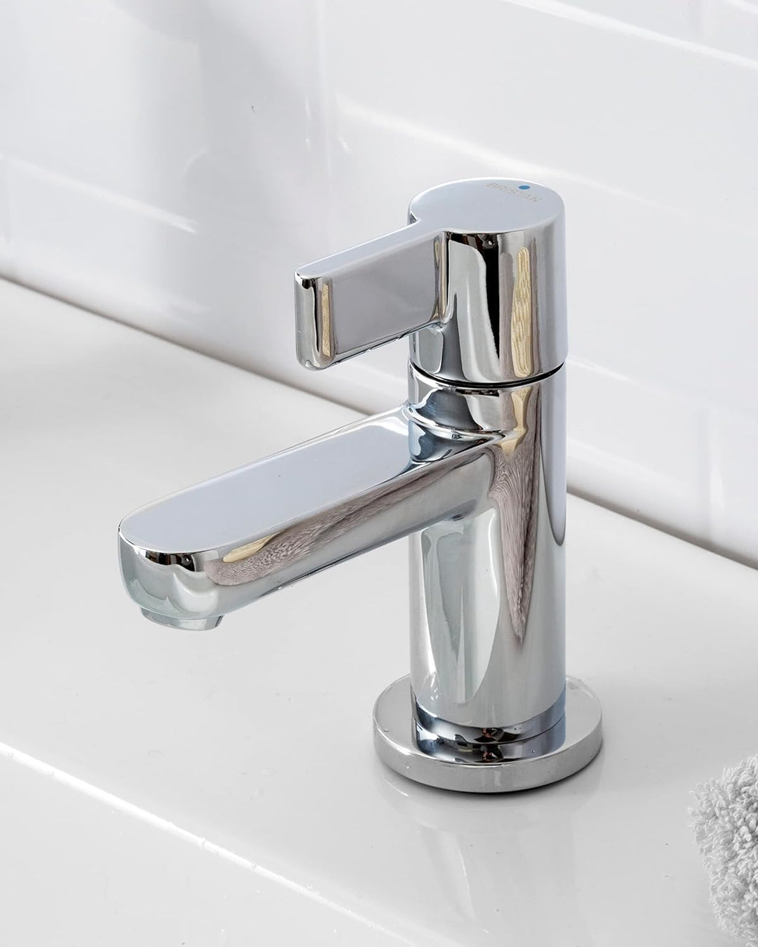Bristan Waschbeckenarmatur, Messing, chrome, Basin Pillar, Basin Pillar