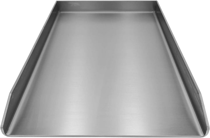Kette´s Grillzubehör Edelstahl Plancha/Grillplatte/Bratplatte/Burger Platte/BBQ-Platte (330 x275mm)