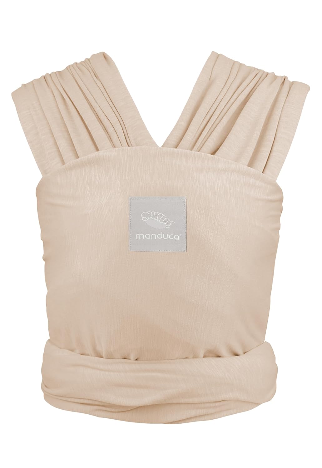 manduca Sling – elastisches Babytragetuch für Neugeborene ab 3,5 kg und Babys bis 15 kg – stabiles T