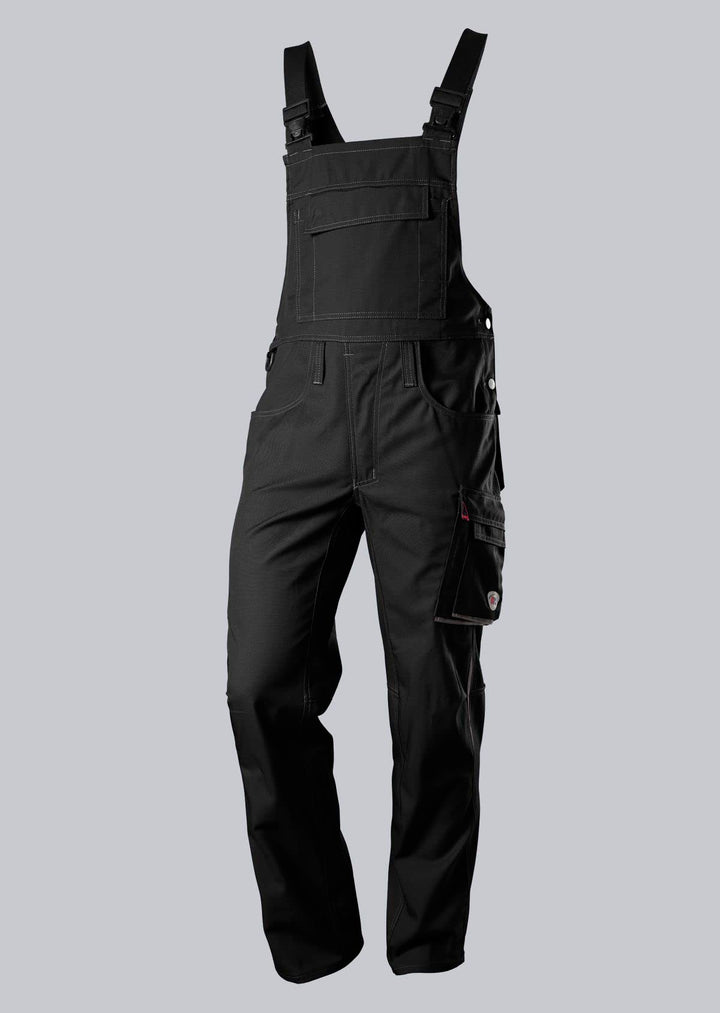 BP 1798-720-32-58s Latzhose, Stretch-Hosenträger mit Clipbefestigungen, 305,00 g/m² Verstärkte Baumw