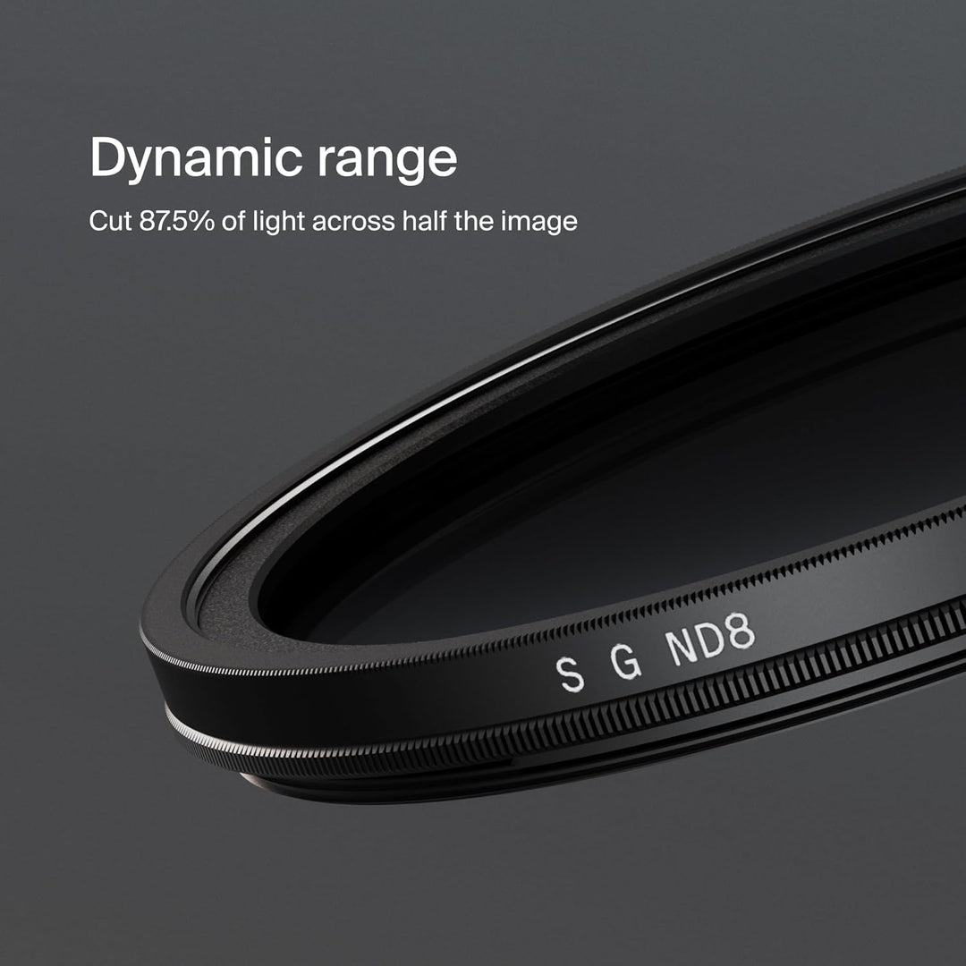Urth 95 mm Grauverlaufsfilter Soft ND8 GND Filter (Plus+) 95mm, 95mm