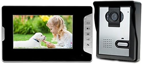 7 Zoll wasserdichte Video Gegensprechanlage verdrahtete Video Türsprechanlage Intercom Digital HD Mo