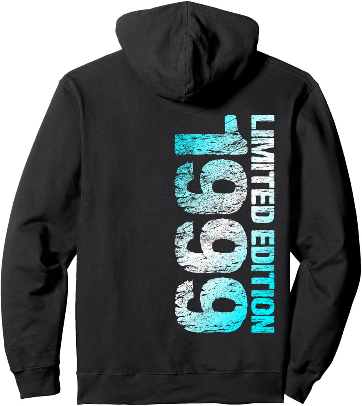 1999 Mann Frau 25. Geburtstag Limited Edition 25 Pullover Hoodie