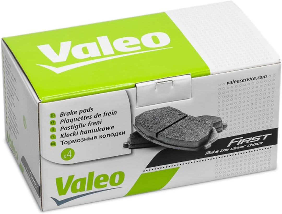 VALEO 301860 Bremsbelagsatz Scheibenfeststellbremse zonder niet-gemonteerde toebehoren, zonder niet-