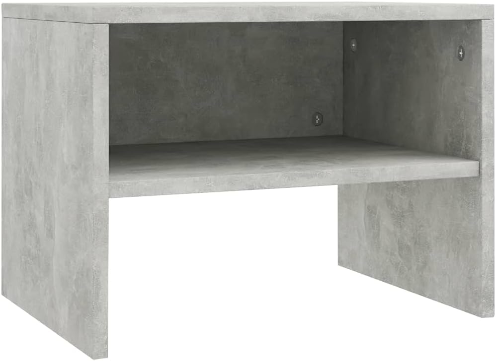 Nachttische 2 STK mit Offenen Fach für Wohnzimmer, Eingangsbereich und Flur, Couchtisch, Telefontisc