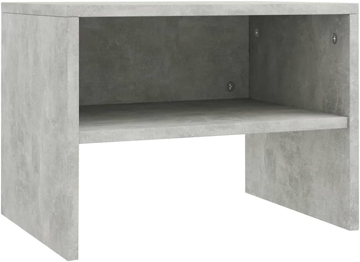 Nachttische 2 STK mit Offenen Fach für Wohnzimmer, Eingangsbereich und Flur, Couchtisch, Telefontisc