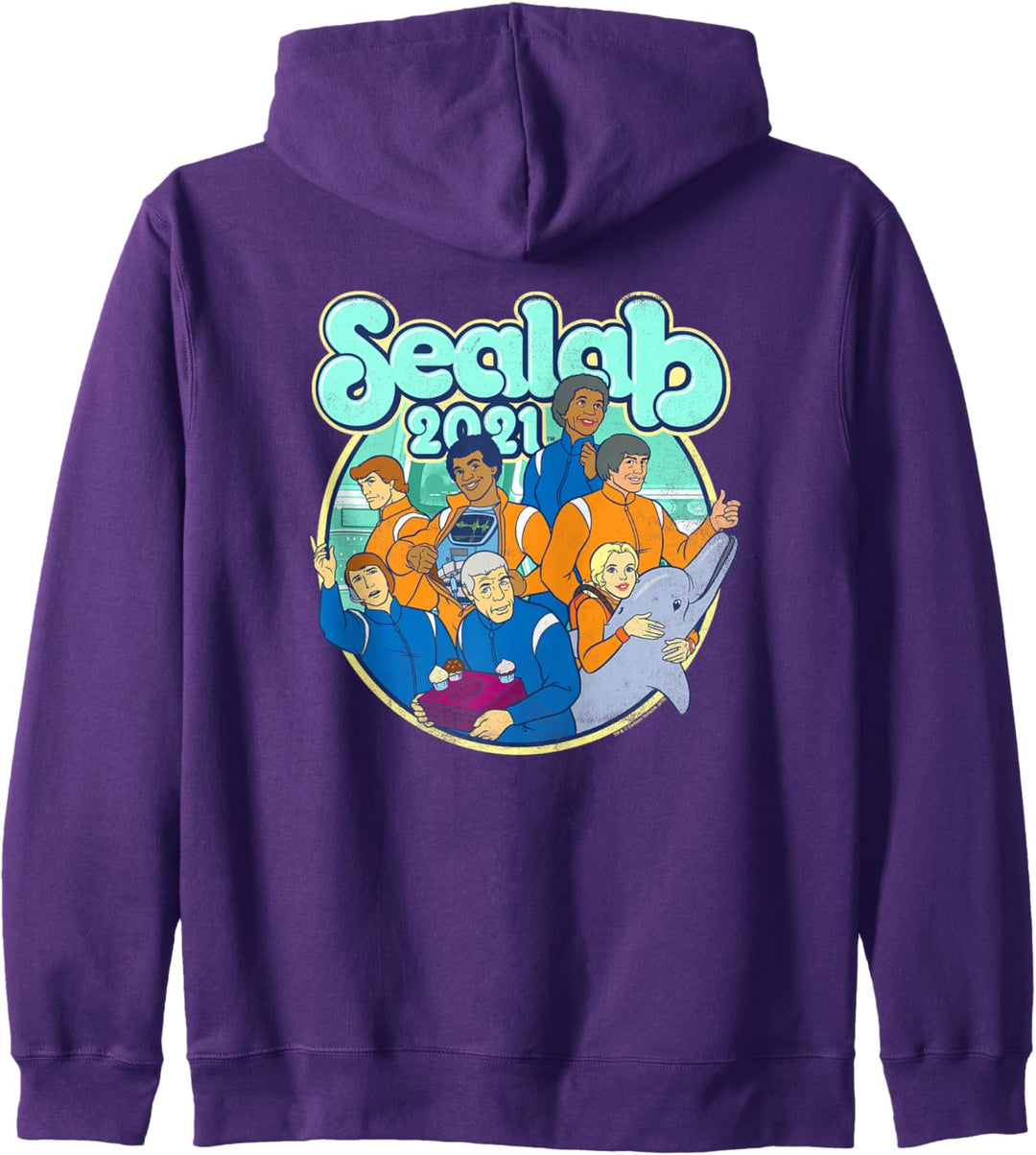 Sealab 2021 Gangs All Here Kapuzenjacke