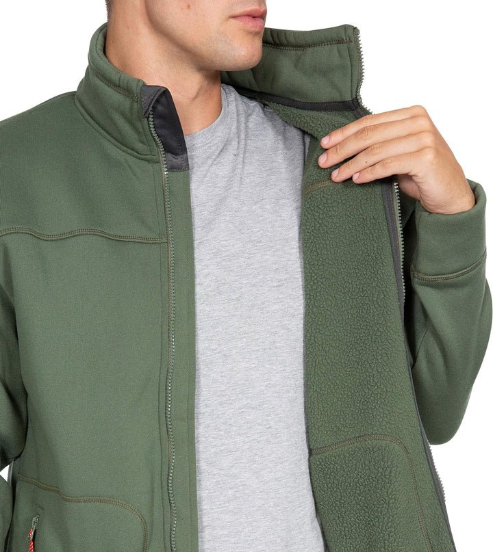 Trespass Herren Tailbridge Fleece, Mehrfarbig, XL S Grün, S Grün