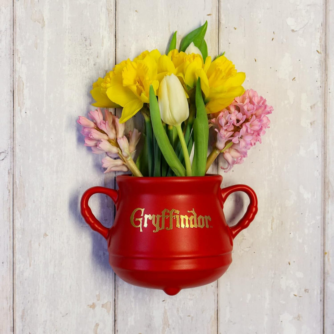 Half Moon Bay Blumentopf für die Wand - Harry Potter Kessel von Gryffindor Pflanztopf - Harry Potter