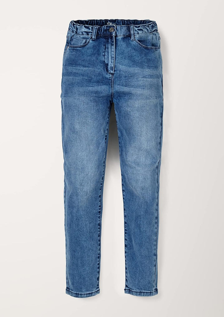 s.Oliver Mädchen Hose Lang Mom Fit Pants