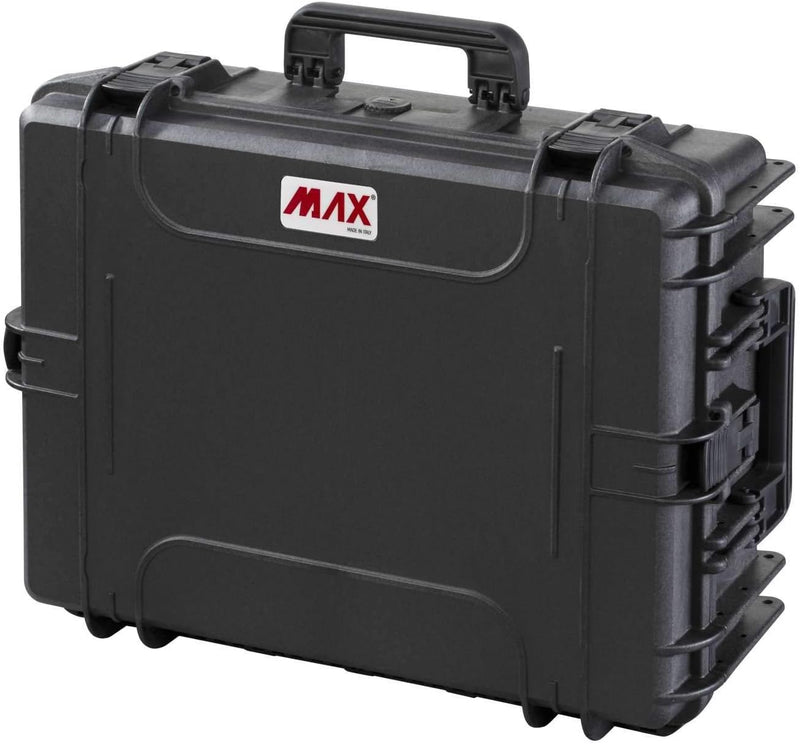 MAX MAX540H190TR.079 Koffer, wasserdicht, Schwarz 538 x 405 x 190 mm Leerer Trolley, 538 x 405 x 190