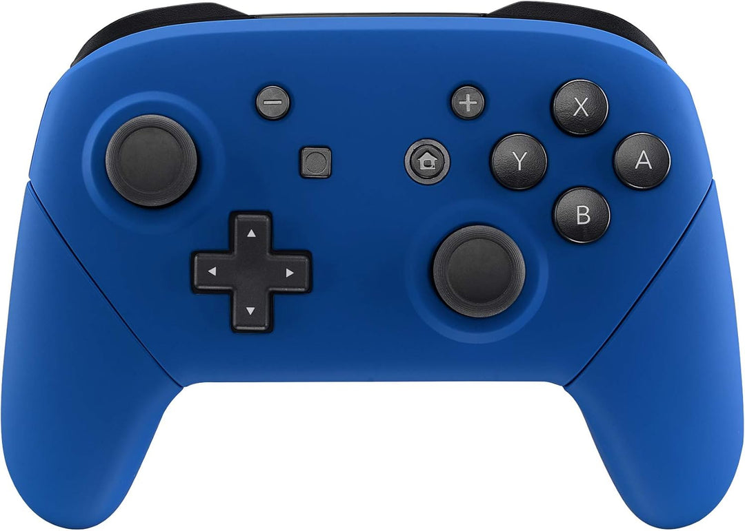 eXtremeRate Griff Hülle Set für Switch Pro Controller, Matt DIY-Ersatz Front Case/Rücken Gehäuse&Han