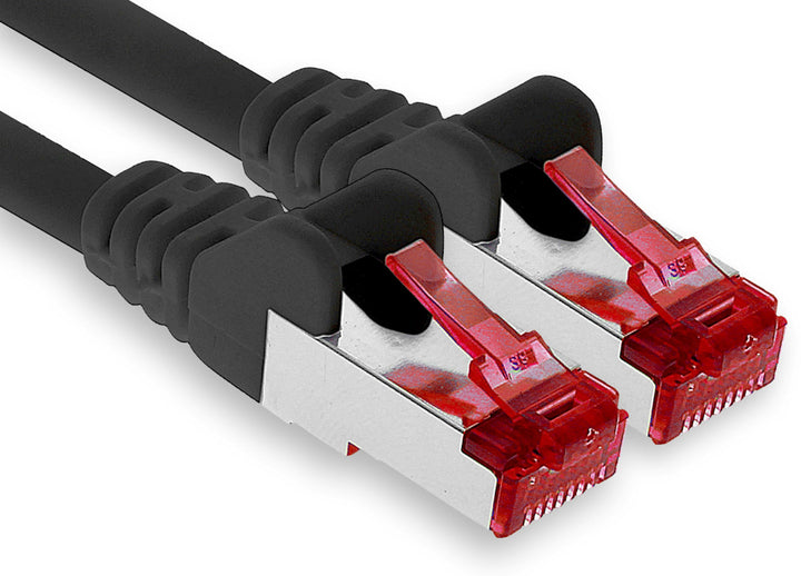 1aTTack.de - 1x 50m CAT6 Patchkabel S/FTP PIMF Schirmung CAT.6 RJ45 Netzwerkkabel Ethernetkabel DSL