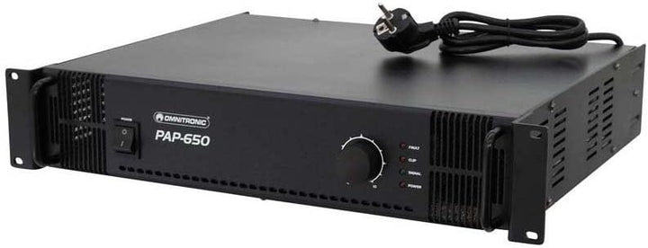 OMNITRONIC PAP-650 ELA-Verstärker | ELA-Verstärker, 650 Watt