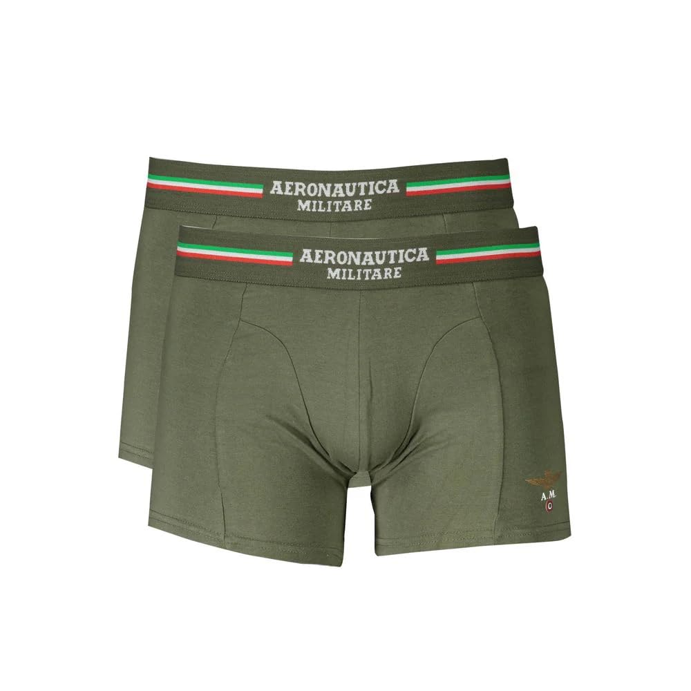 Aeronautica Militare Underwear-Slips/Boxershorts Herren L Grün, L Grün