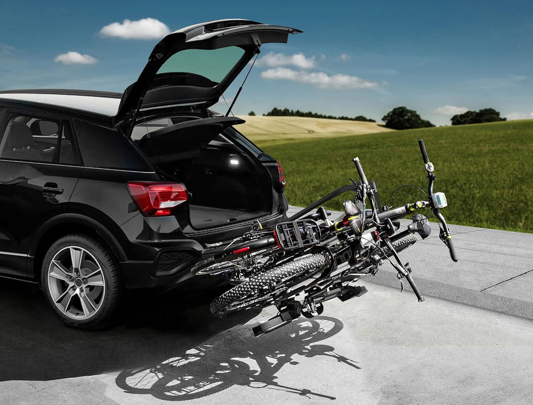 Bullwing SR12 PRO Fahrradträger für Anhängerkupplung 2 Fahrräder E-Bike 60kg Super Leicht LED