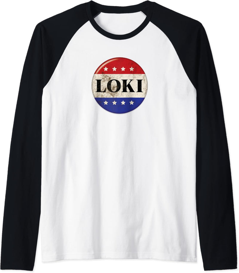 Marvel Loki President Loki Button Raglan