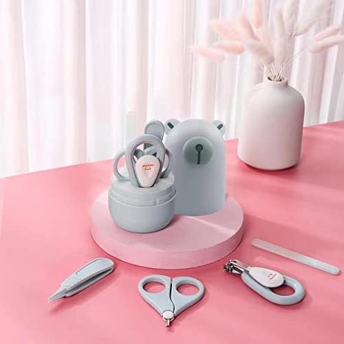 Baby-Nagelknipser-Set mit niedlichem Etui, Fingernagel- und Zehennagelfeilenset für die Maniküre und
