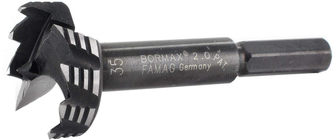 FAMAG langer Bormax 2.0 WS-Forstnerbohrer 15x75x125mm S=13mm, 15x75x125mm S=13mm