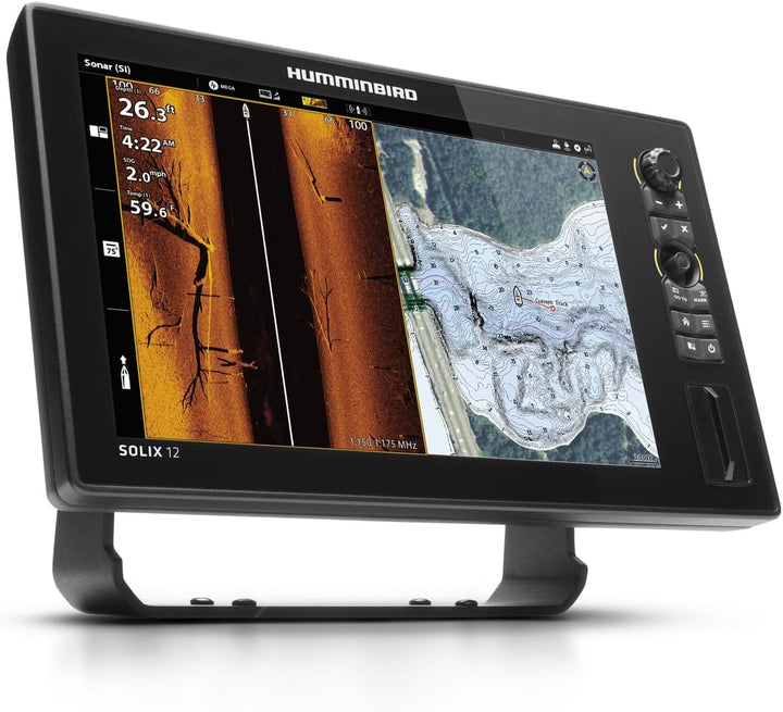 Humminbird NS-768 SOLIX 12 Chirp Mega SI+ G3 Unisex-Erwachsene, Mehrfarbig, Standard