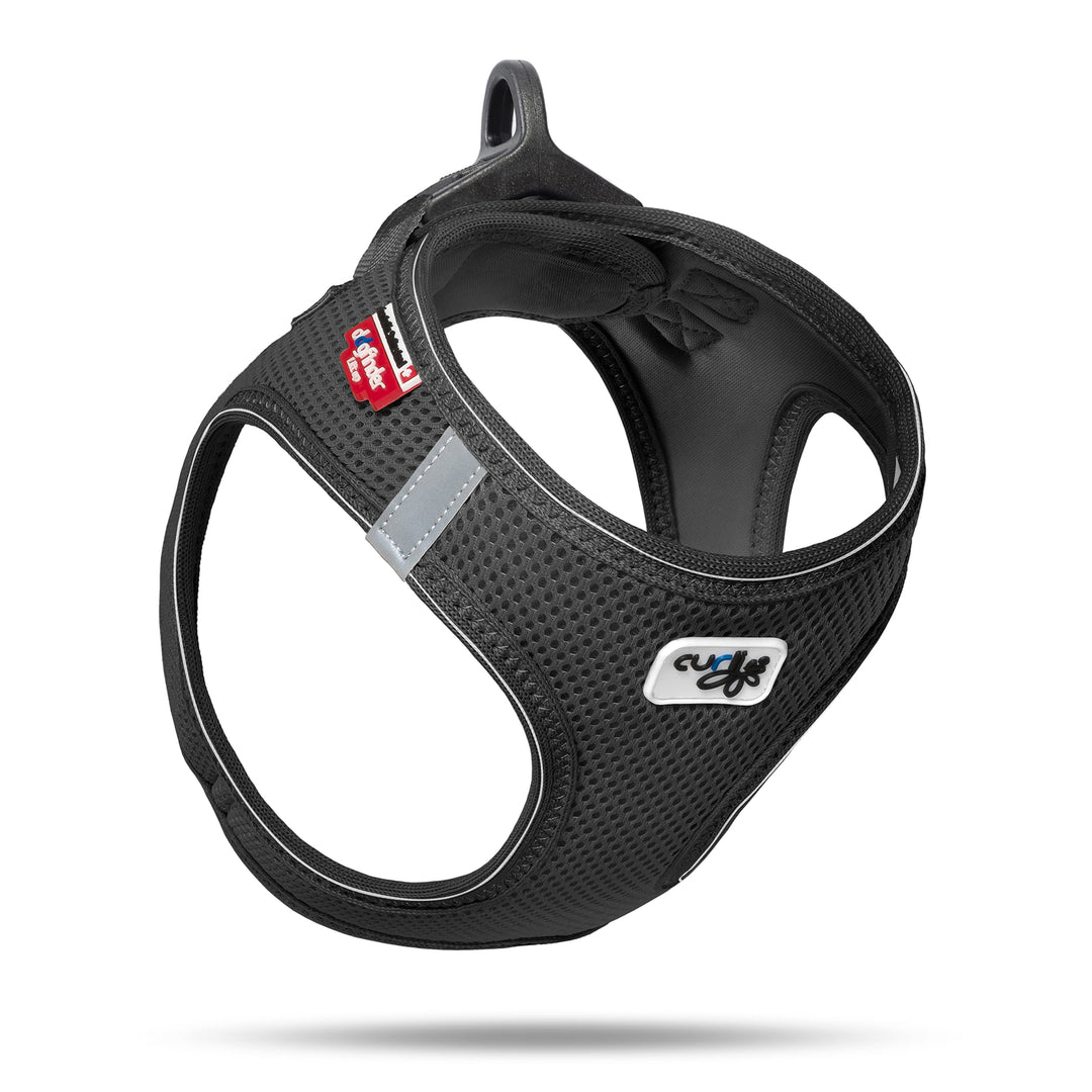 Classic Vest Harness Air Mesh mit Curli D-Ring Schnalle Schwarz L mit curli D-Ring Buckle L Schwarz,