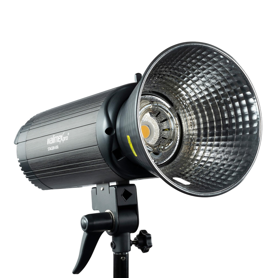 Walimex pro Campaigner 600 HS Studioblitz mit Integriertem 2.4 GHz Empfänger, 600 Ws, Schnelle Abbre