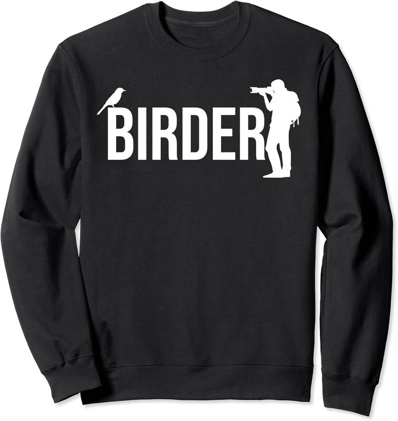Birding Birdwatcher Gift Retro Style Sweatshirt