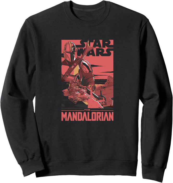 Star Wars Manalorian Mad Mando Poster Sweatshirt