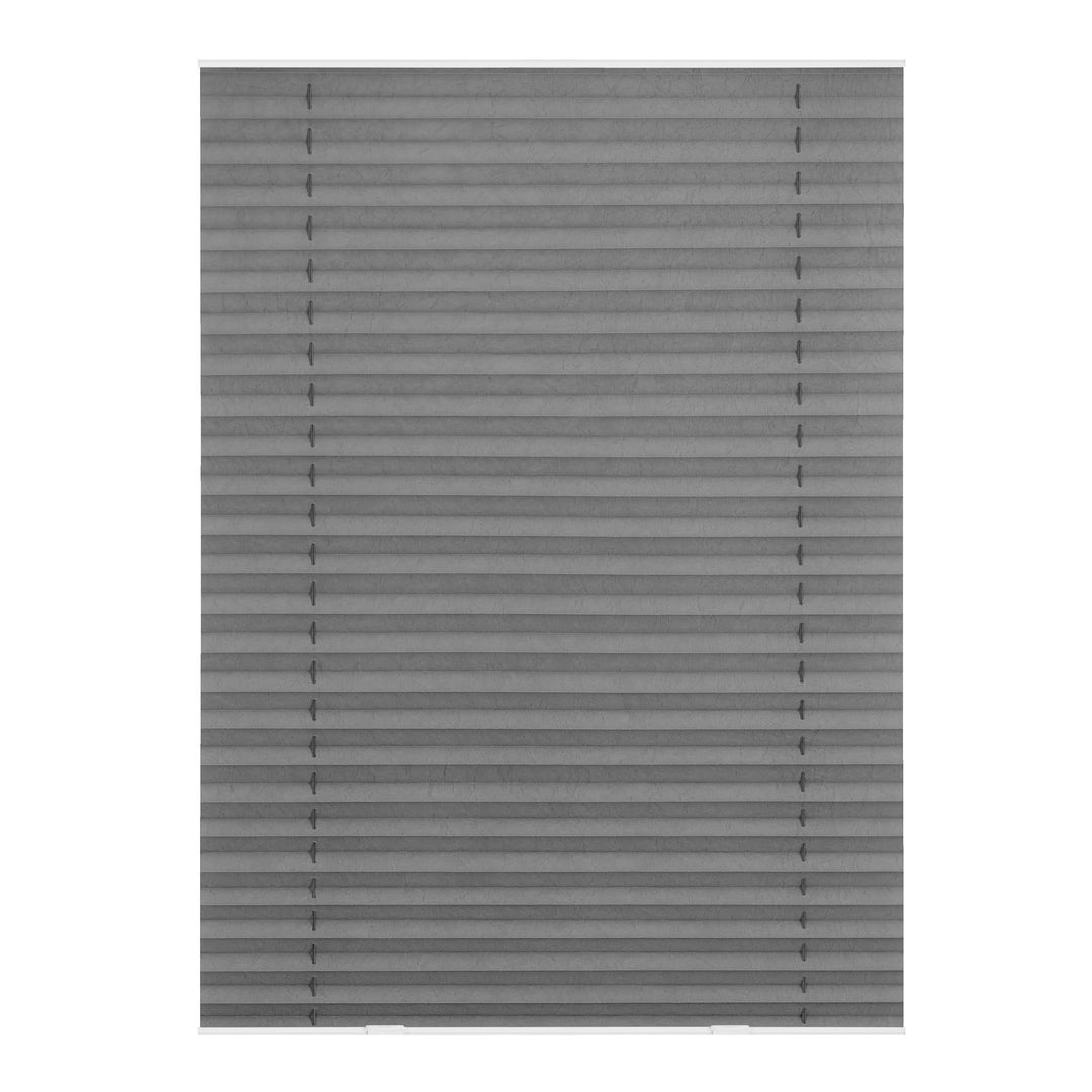 Lichtblick Dachfenster Plissee Haftfix, ohne Bohren Grau, 95,3 cm x 100 cm (B x L) S06/SK06 B95 x H1